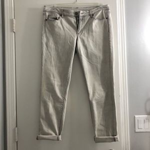Modern Skinny Light Gray Jeans Sz 31/12
